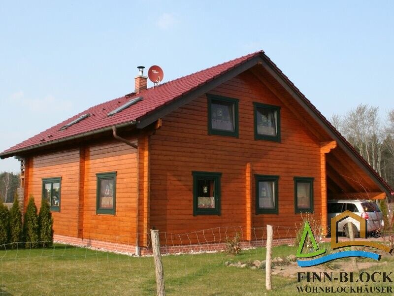 Blockhaus Galerie - FINN-BLOCK Blockhäuser